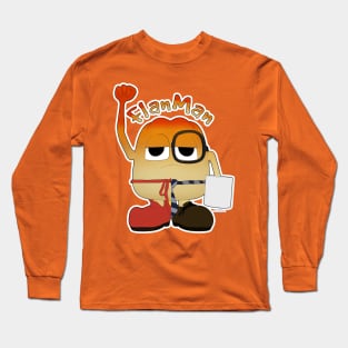 Flan Man Long Sleeve T-Shirt